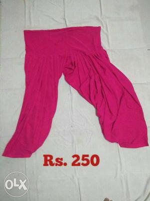 Pink Fitted Pants