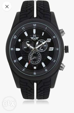 Roadster Black Synthetic Watch (Brand new)
