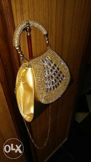 Very beautiful party wear clutch with full of