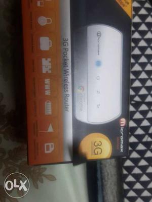 3g pocket router wifi sealed pack micromax