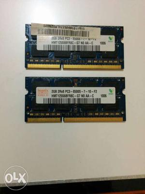 4GB DDR RAM (2x2GB)