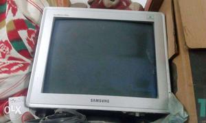 Big screen Grey Samsung CRT monitor for your computer