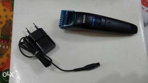 Black And Blue Philips Cordless Hair Clipper series 