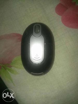 Black And Grey wireless mouse