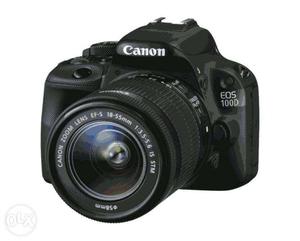 Black Canon eos 100d DSLR Camera I have new