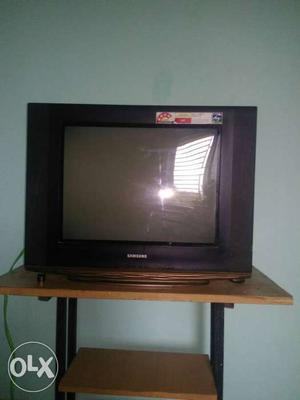 Black Siemens CRT TV