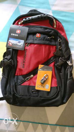 Brand New Swiss Gear Backpack With Lock