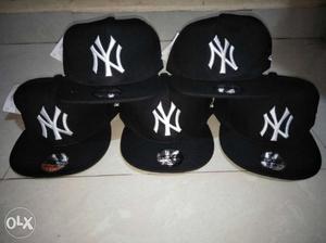 Five New York Yankees Snapback Caps (non negotiable)