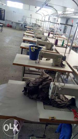 Gray Electric Sewing Machines