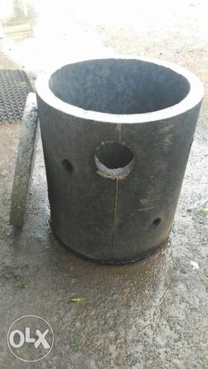 Grey Concrete Burner