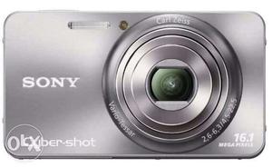 Grey Sony Point-and-shoot Camera