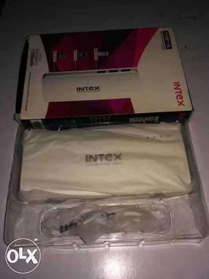 INTEX Power Bank  mah Color: White Excellent