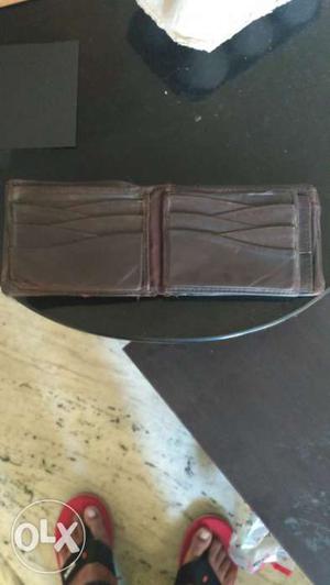 Imported Genuine leather wallet with 10 card pockets
