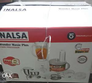 Inalsa food processor sealed pack brand new
