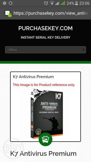 K7 Antivirus Premium One year pack