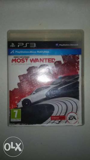 Most Wanted Sony PS3 Game Case