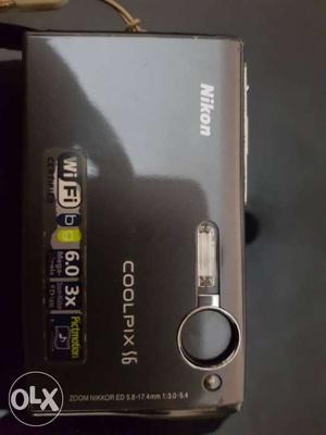 Nikon Coolpix S6 camera in working condition with