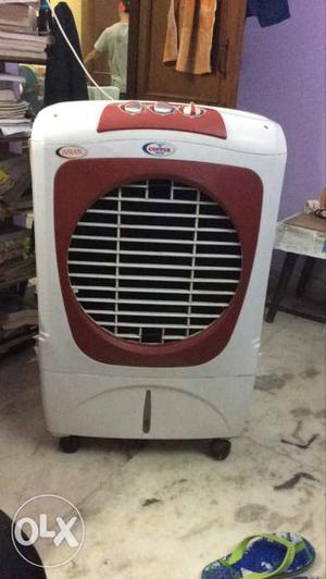 Red And White Air Cooler