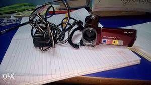 Sony handycam for sell scratch less condition one