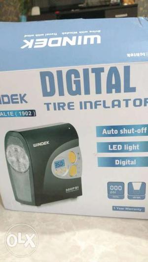 Unboxed as new genuine WINDEK branded digital inflator with