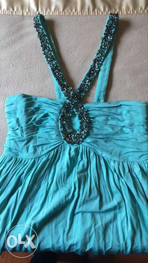 Unused forever new turquoise top size 6