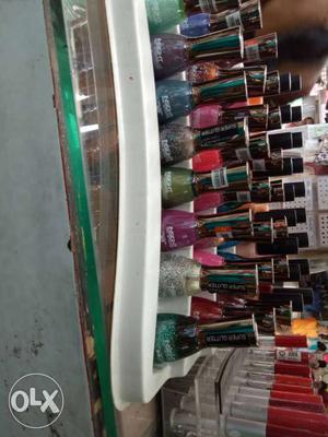 Vov nailpaint at rs 90 per piece quality is goodd