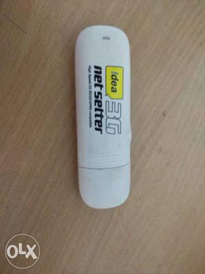 White 3G Dea Net Setter USB Thumb Drive