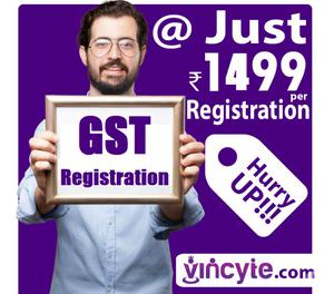 online gst registration services provider in Delhi NCR,India