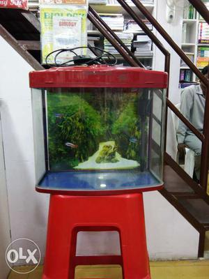Almost new Aquarium size (L*H)8 inches (w)