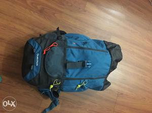 Backpack Forclaz 60 Blue. Used only once.