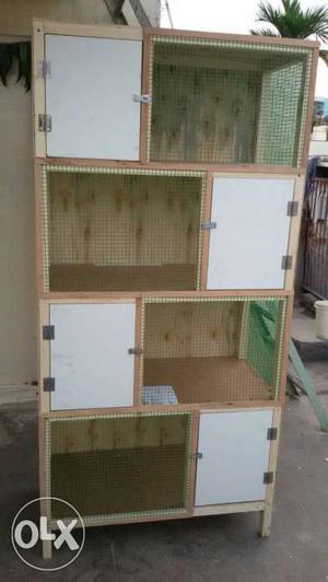 For sale wooden cages