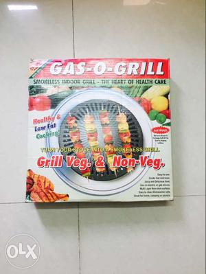 Gas-O-Grill Barbeque dishes on your gas stove! Hardly used.