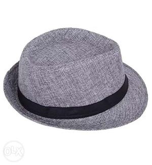 Grey Fedora Hat Cowboy Hat Caps Karla 6