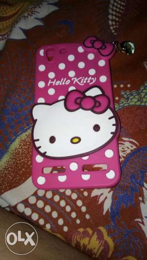 Hello Kitty lenovo k5 plus case 3 months old