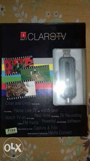 I-ball Claro tv tuner. usb type for desktop and