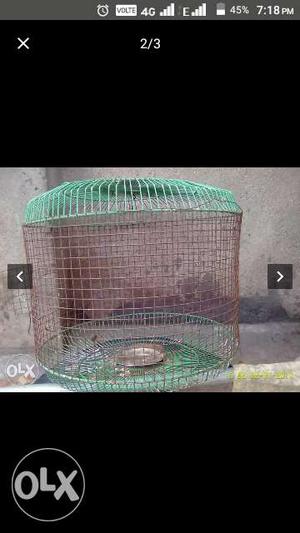Nice cage in cheap rate in neat condition
