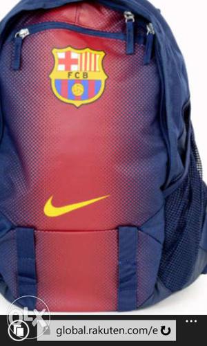 Original FC BARCELONA Backpack from Nike. Got as