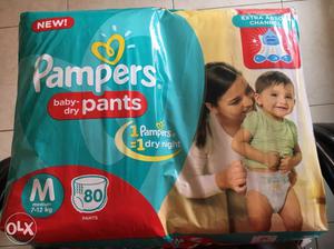 Pampers pant style diaper (80 diapers pack) size