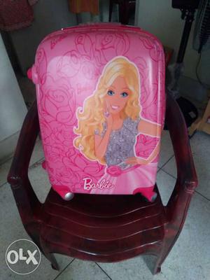 Pink Barbie Luggage Case