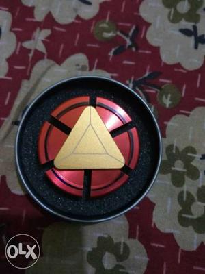 Red And Gold Hand Spinner