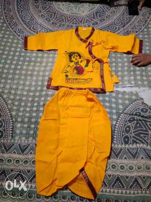 Unused baby boy kanuda cloth