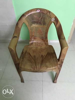 02 No of Plastic Chair (₹300x2) 4 month old