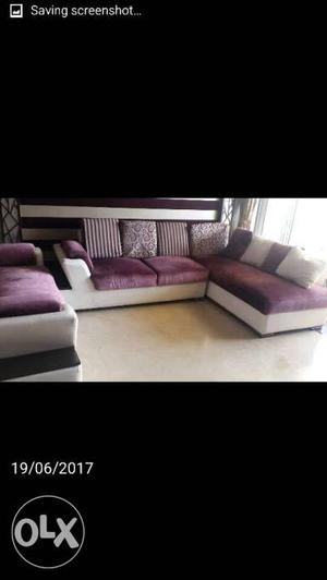 8 seater sofa for sale hardly used