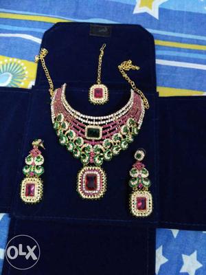 Beautiful Emerald neck piece