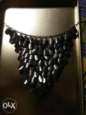 Black Collar Necklace