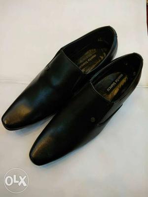 Brand new semi leather shoes size 8