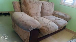 Brown 2-seat Sofa in mint condition for sale.