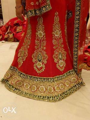 Designer bridal lehnga brought from mumbai original price
