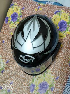 Gray And Black High Quality Helmet
