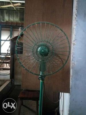 Green Pedestal Fan